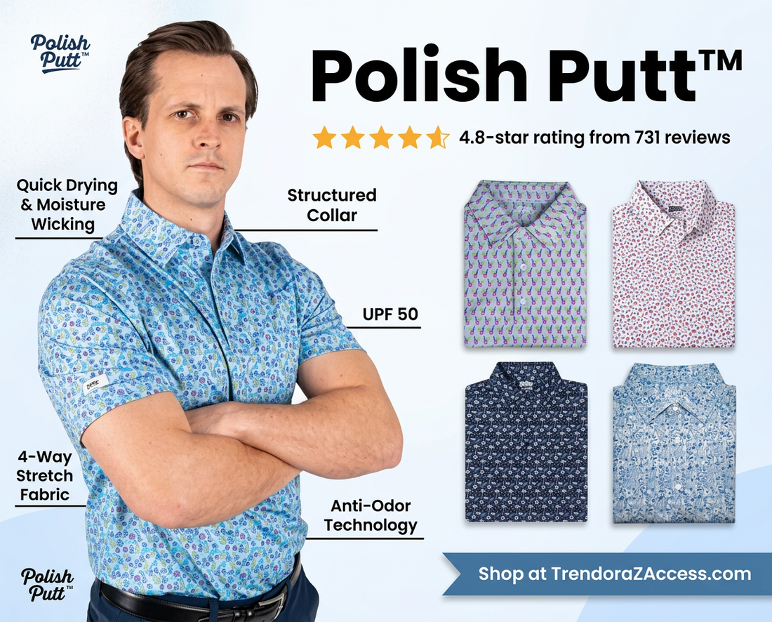 Elevate Your Game with a Premium Golf Shirt Polo: The Polish Putt Experience