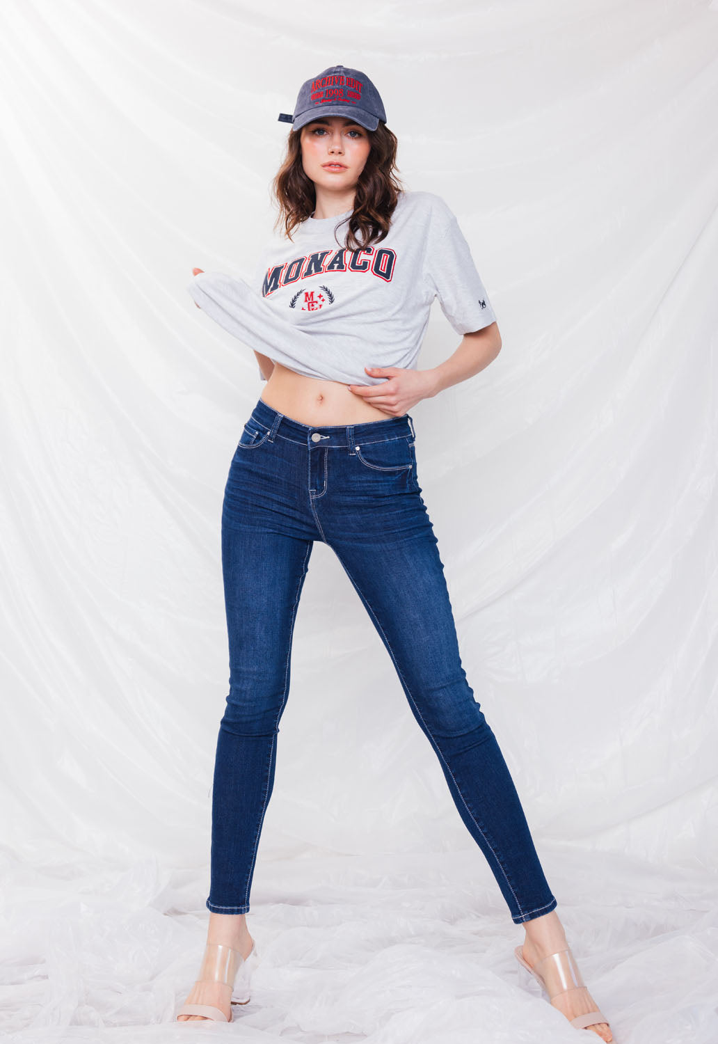 Mid Rise Skinny Jeans