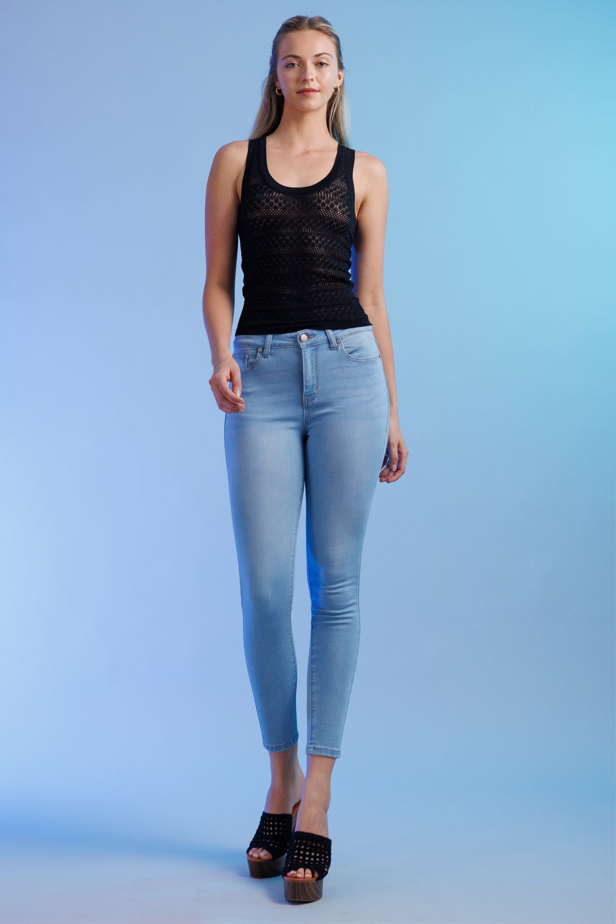 Classic High Waist Skinny Jeans