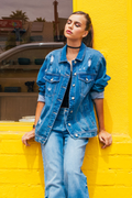 Destructed Denim Jacket
