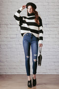 High Rise Destructed Skinny Jeans