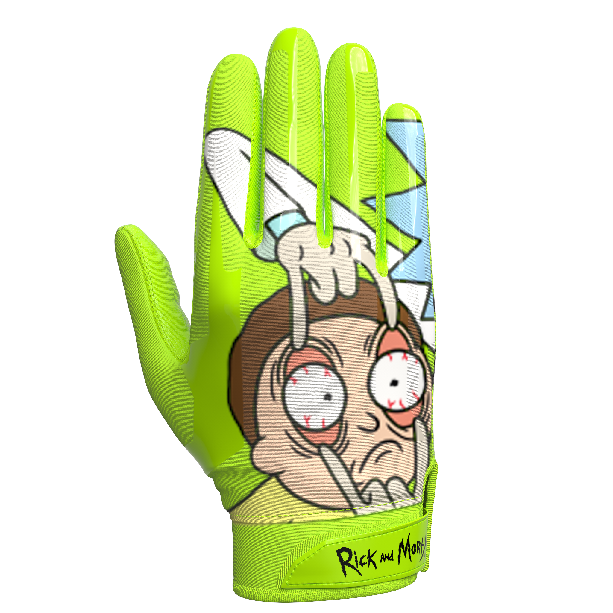 Phenom Elite Rick and Morty Football Gloves - VPS1