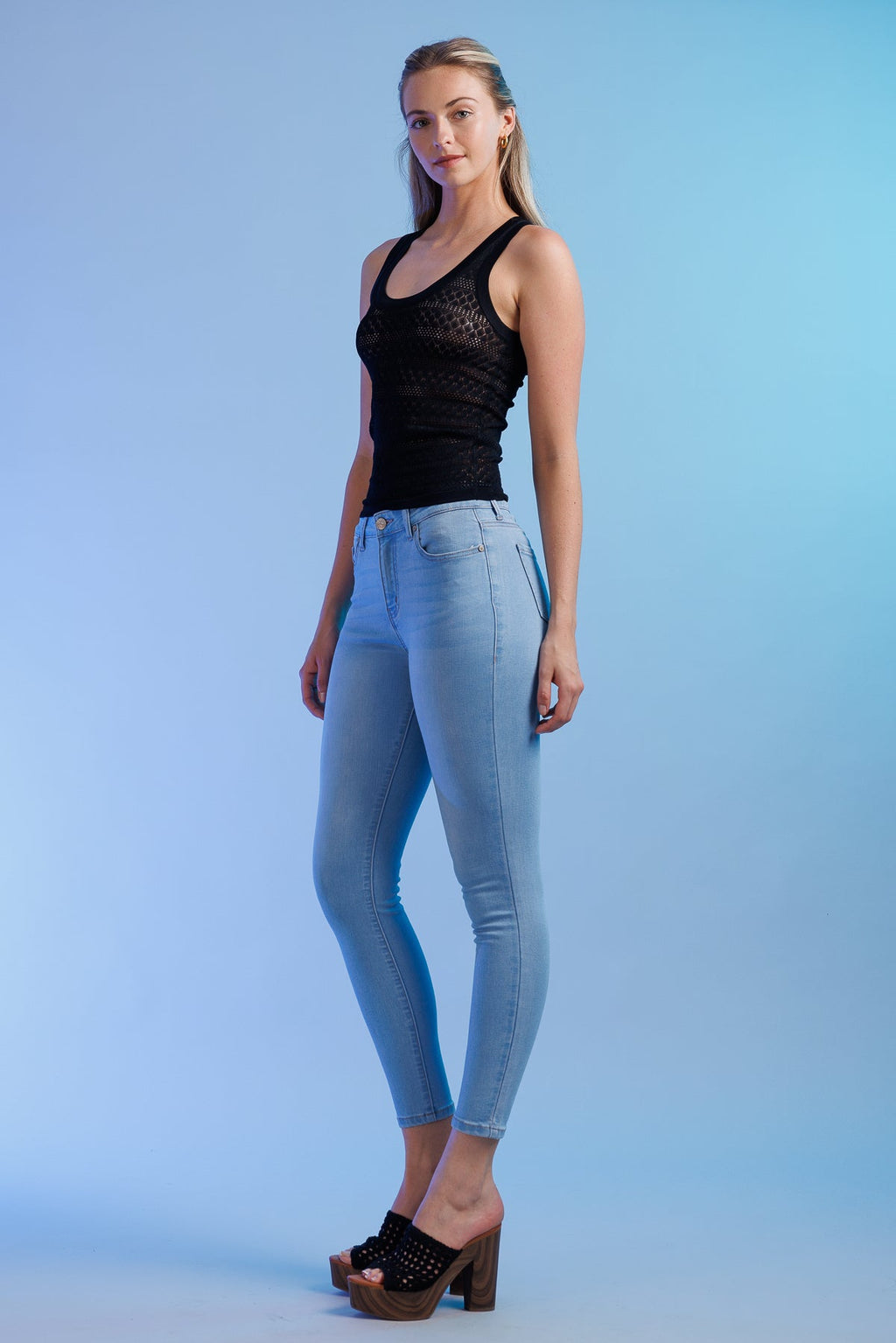 Classic High Waist Skinny Jeans
