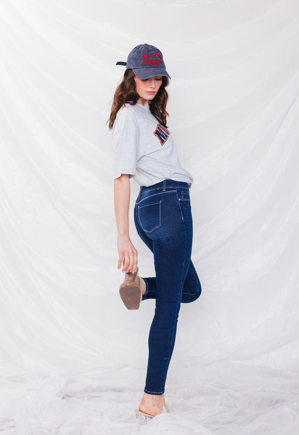 Mid Rise Skinny Jeans
