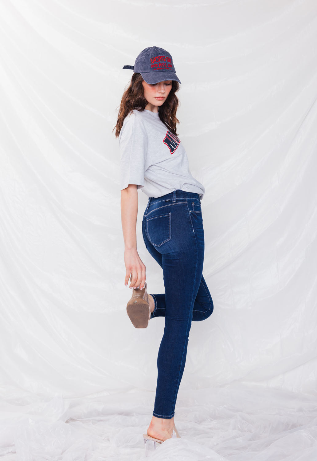Mid Rise Skinny Jeans