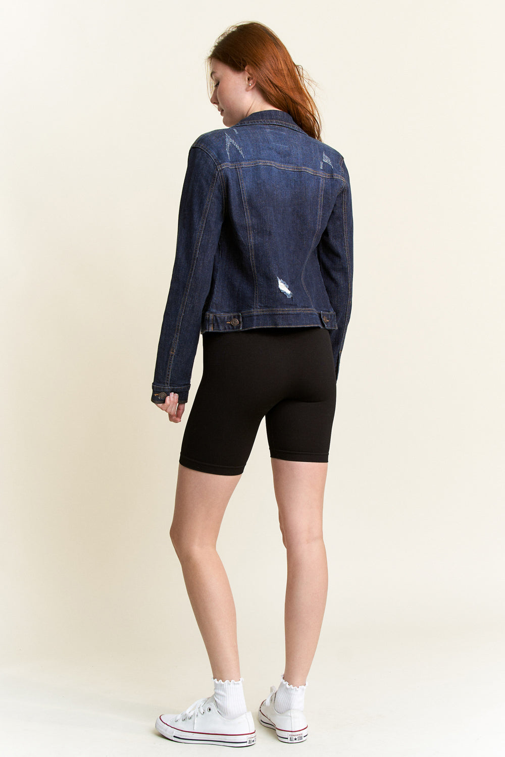 Destructed Regular Fit Denim Jacket