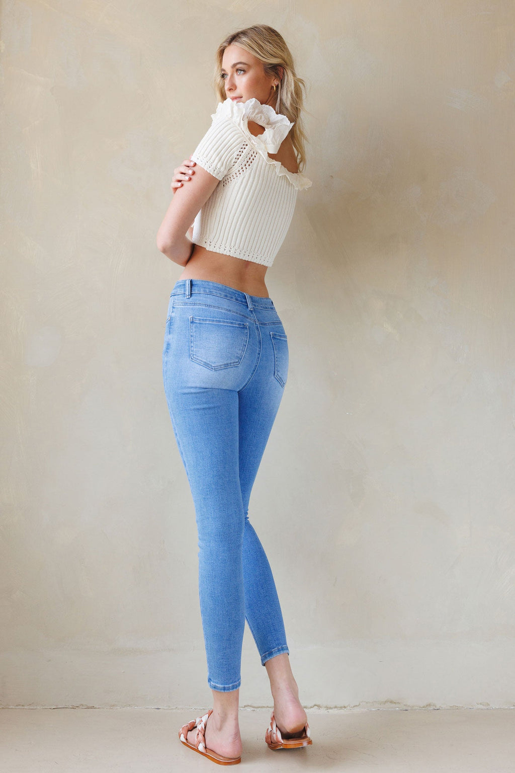High Rise Skinny Jeans