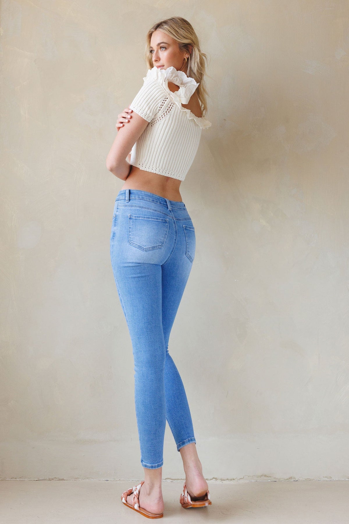 High Rise Skinny Jeans