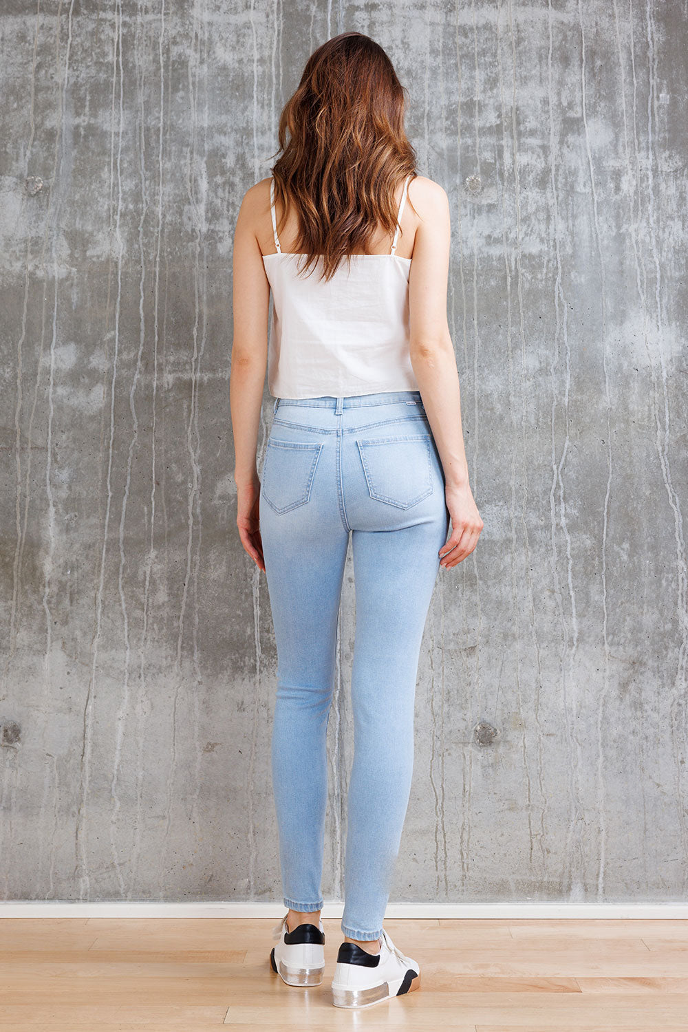 Super Stretch High Rise Skinny Jeans