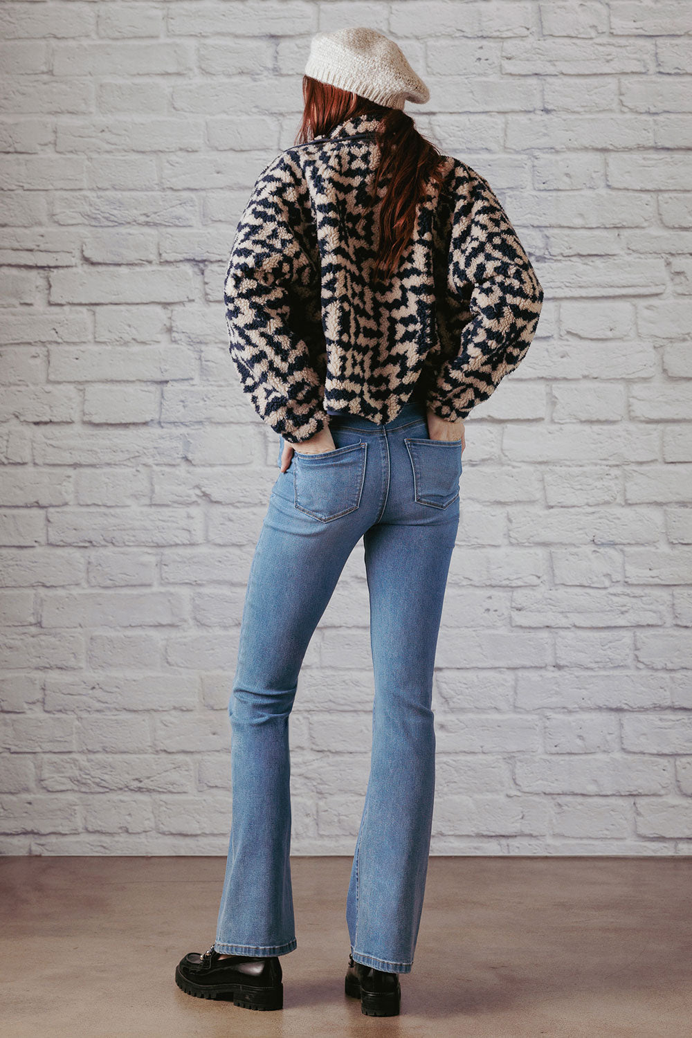High Rise 5 Pockets Bootcut Jeans