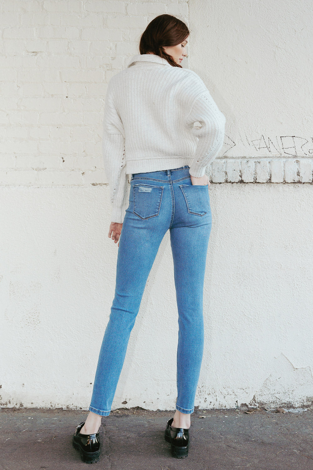 Destructed Skinny Jeans