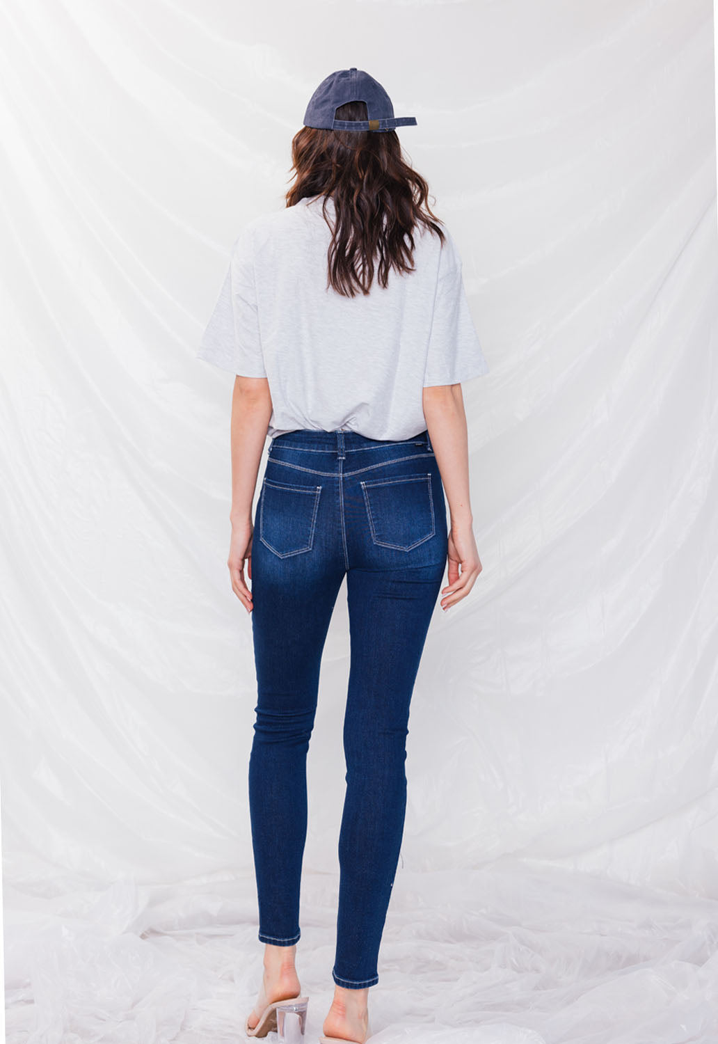 Mid Rise Skinny Jeans
