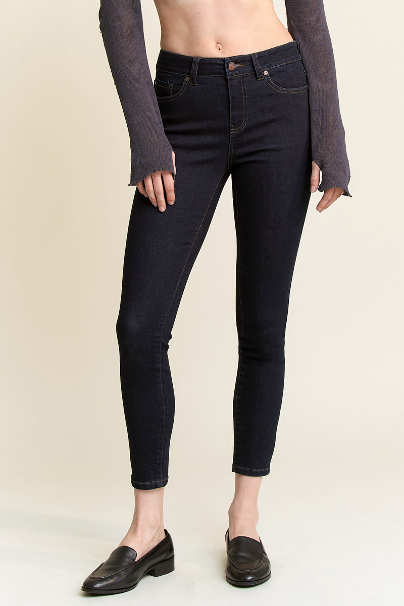 High Rise Classic Ankle Skinny Jeans