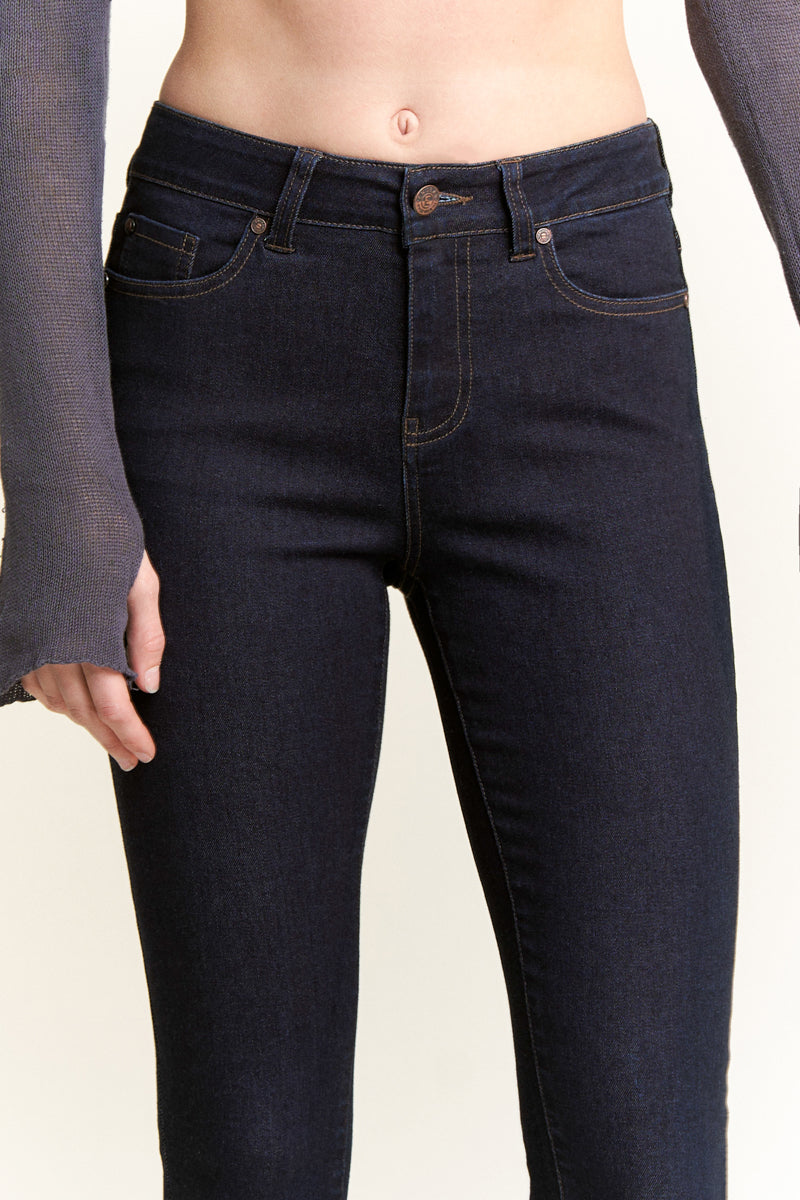 High Rise Classic Ankle Skinny Jeans