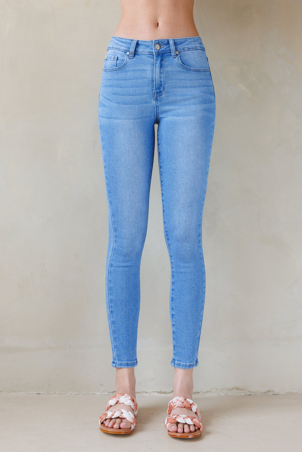 High Rise Skinny Jeans