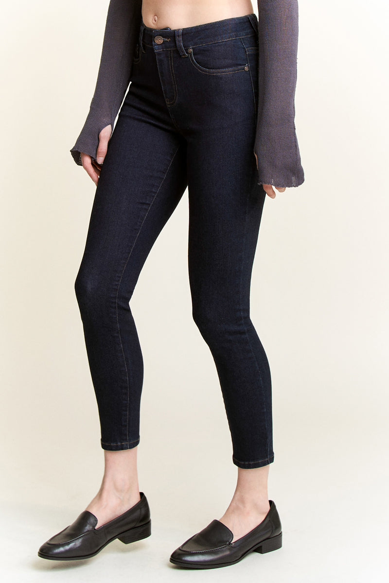 High Rise Classic Ankle Skinny Jeans