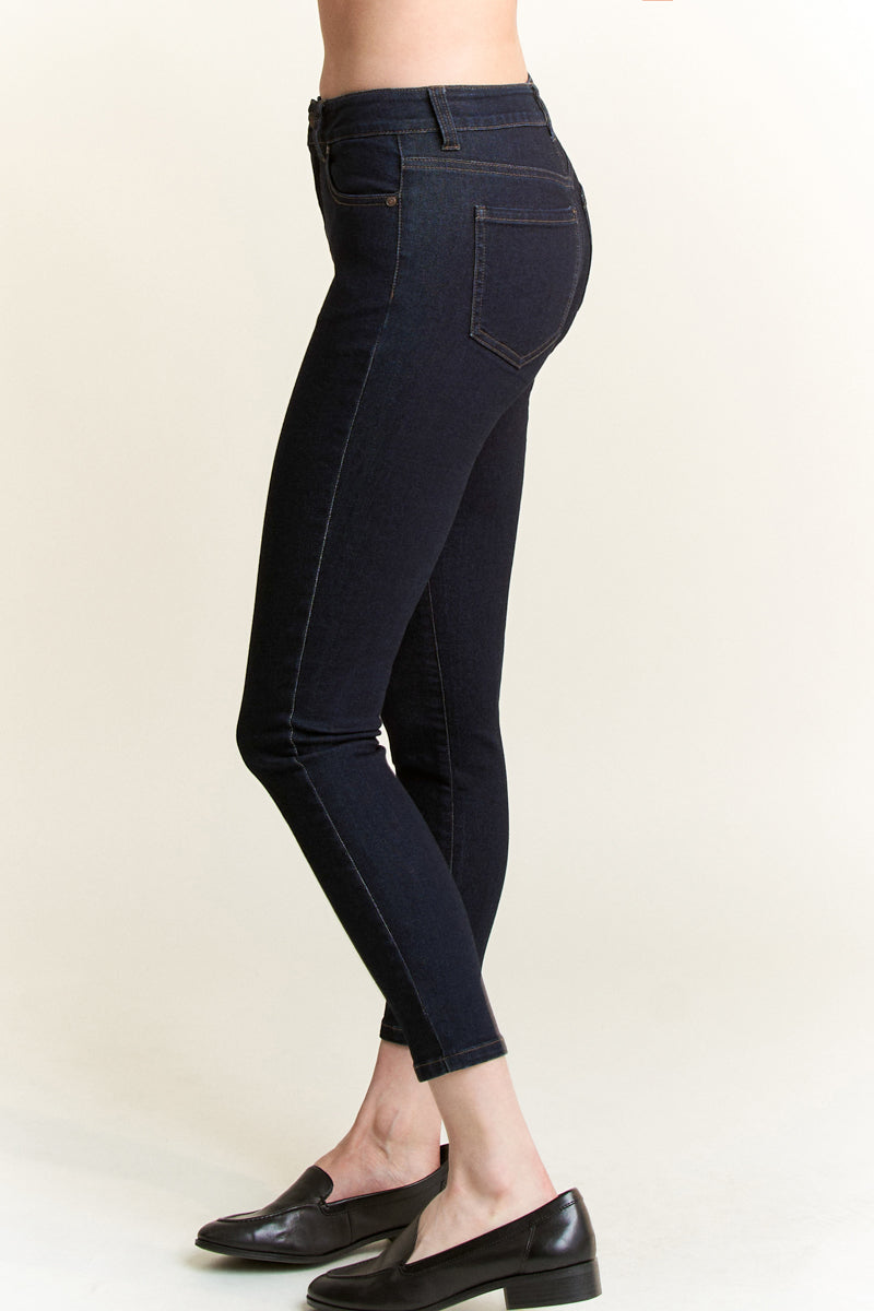 High Rise Classic Ankle Skinny Jeans