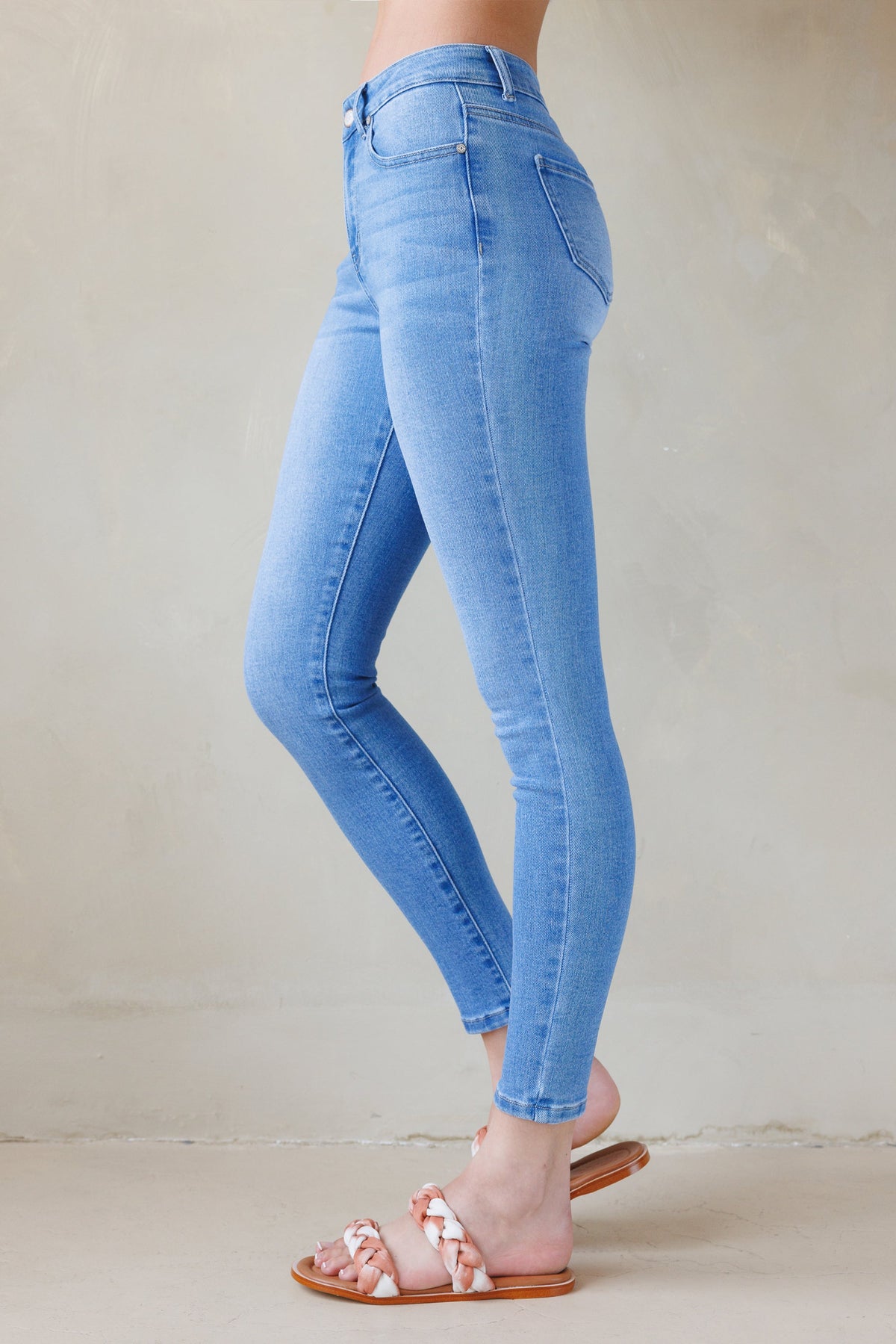High Rise Skinny Jeans