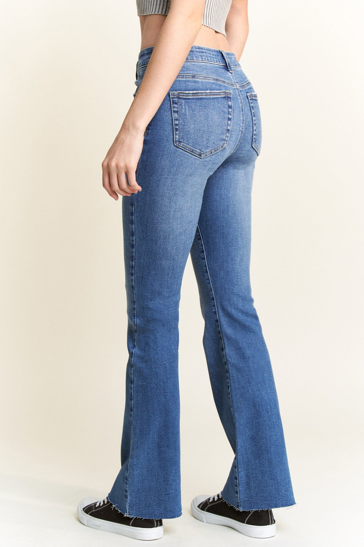 High Rise Classic Bootcut Jeans
