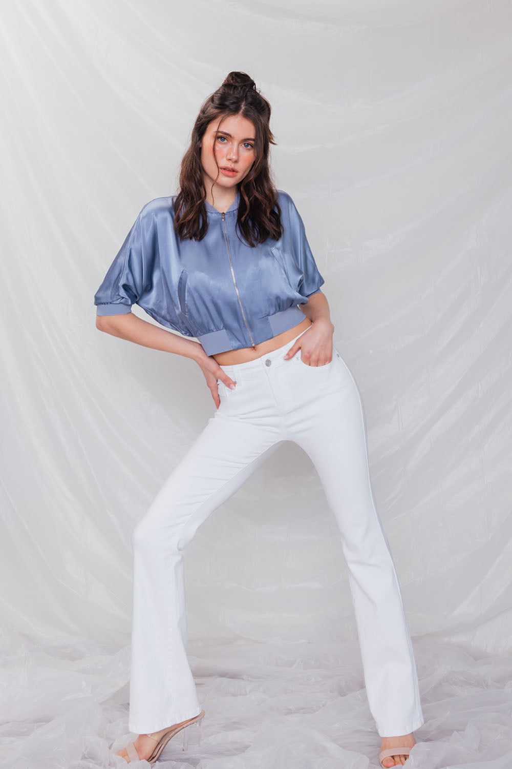 High Rise Classic Bootcut Jeans