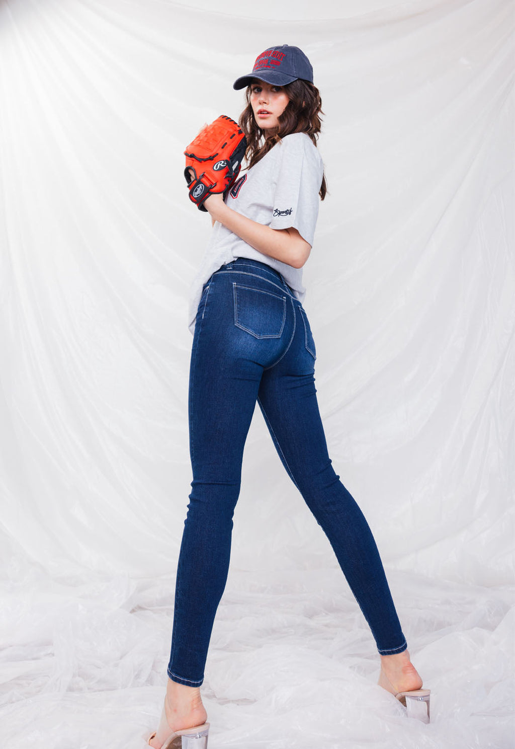 Mid Rise Skinny Jeans