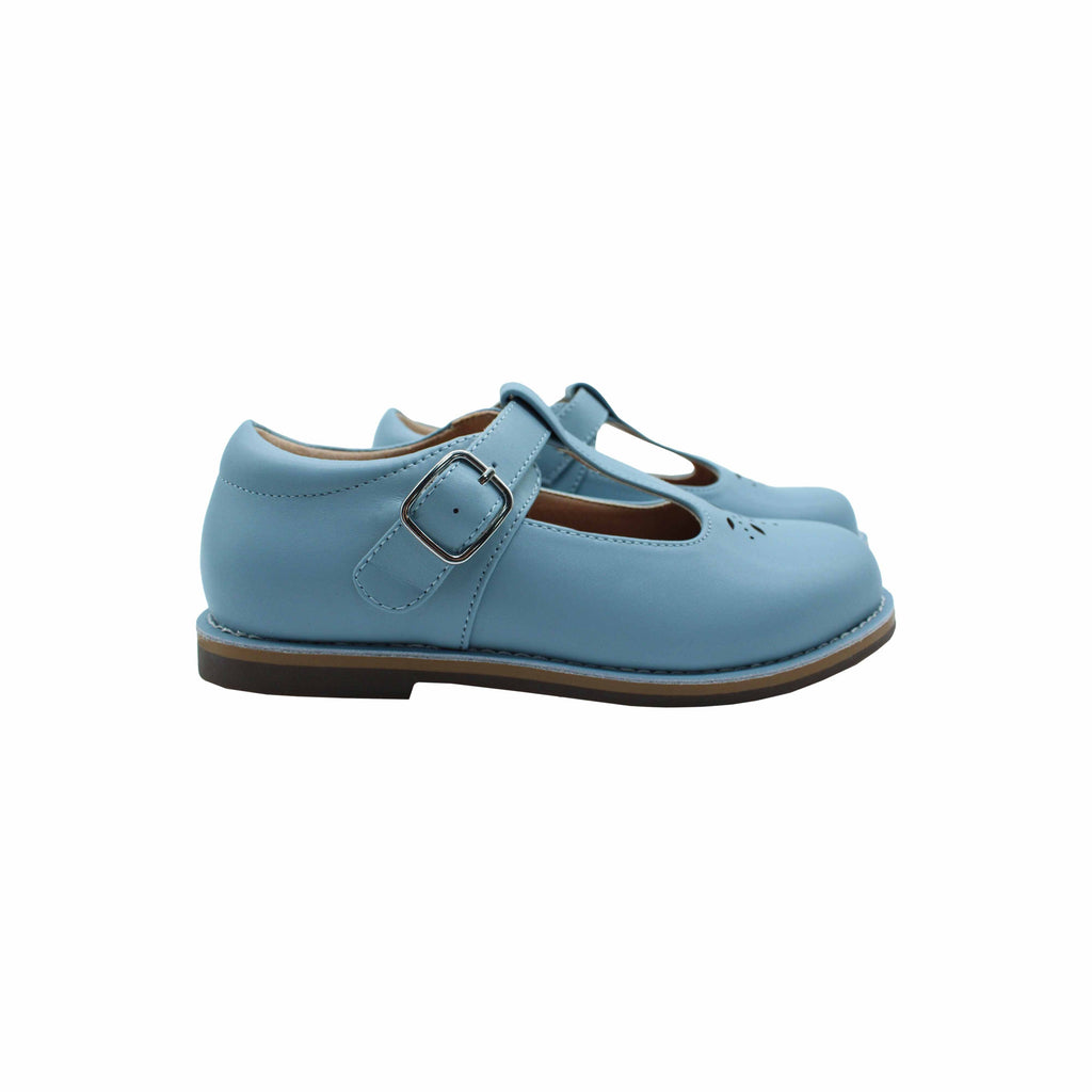 Dusty Blue Leather