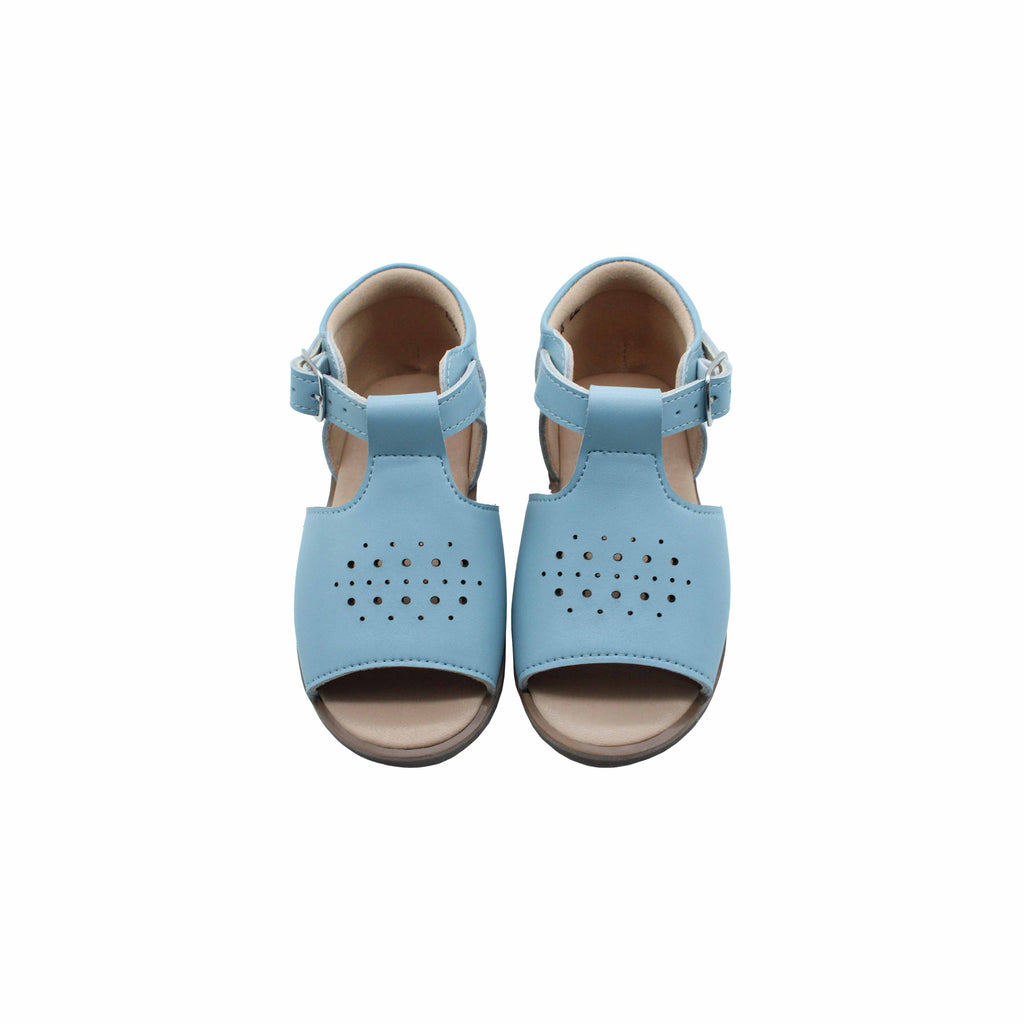 Dusty Blue Leather