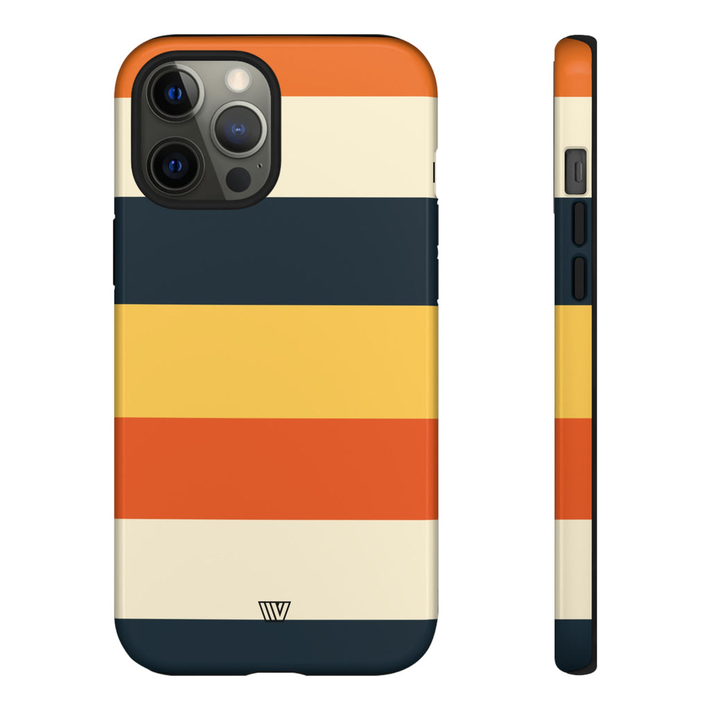 BEACH SUNSET STRIPES | Tough Phone Case