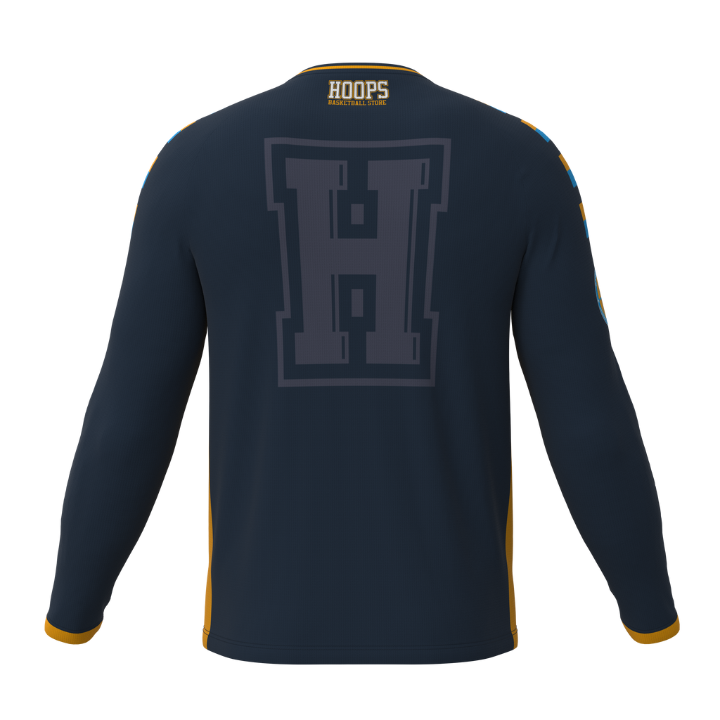 Custom Digital Print Basketball Warm-Up Shirt - 1018