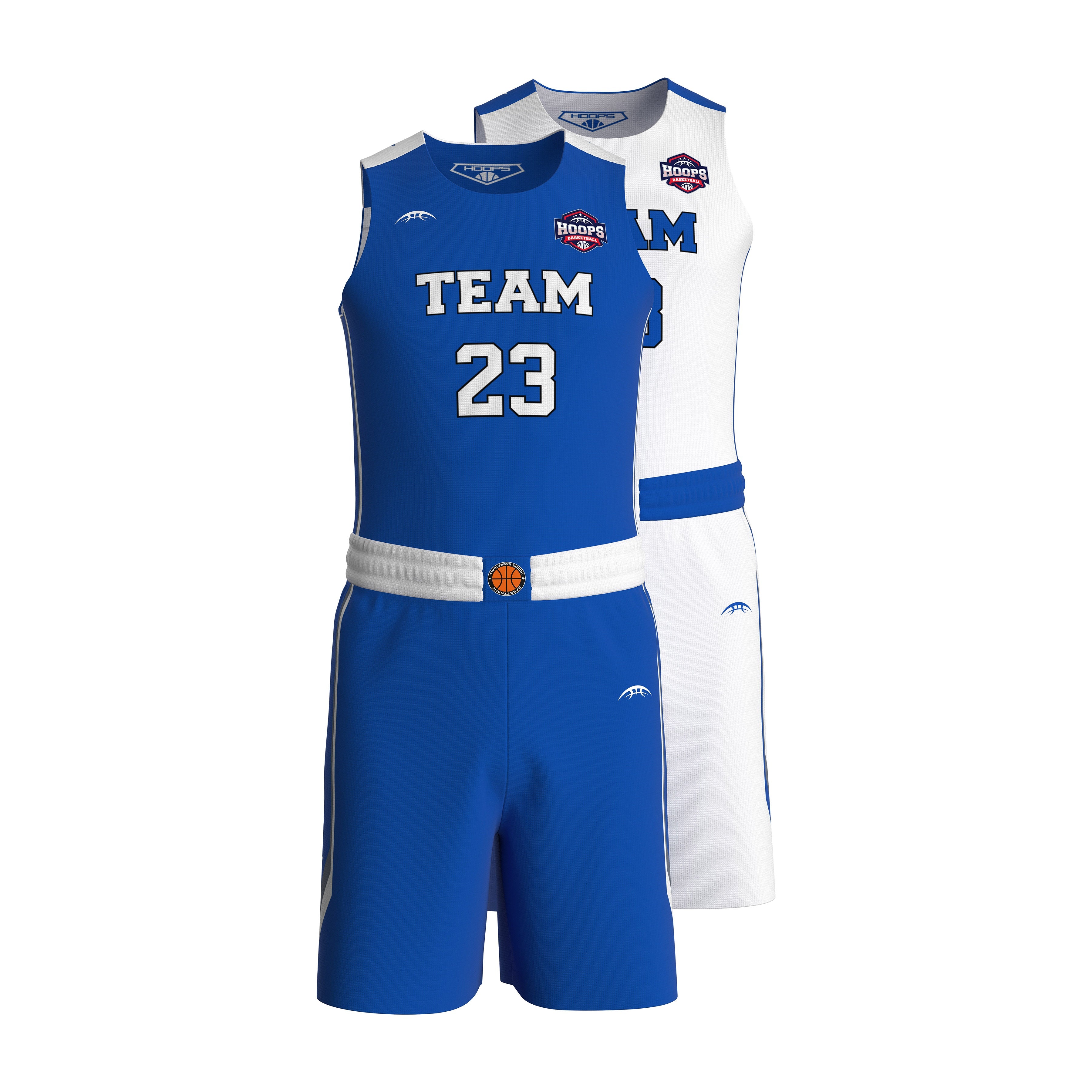 Custom All-Star Reversible Basketball Uniform  - 189 California