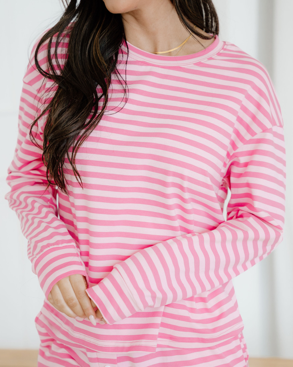 Amayah Buttoned Straight Pants Two Piece Set