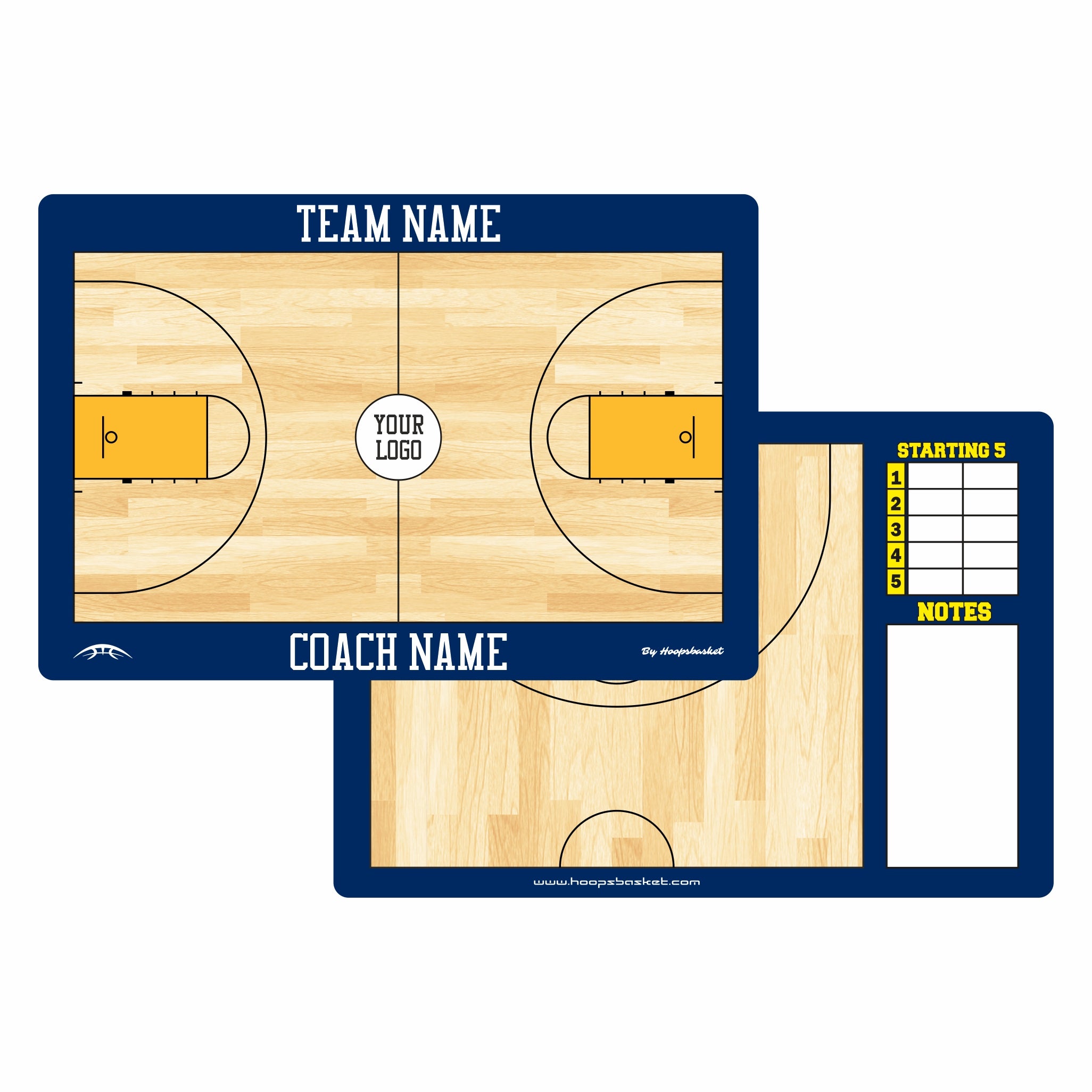 Custom Women's NCAA Basketball Coaching Board 15.7 x 10.6 in (Classic)