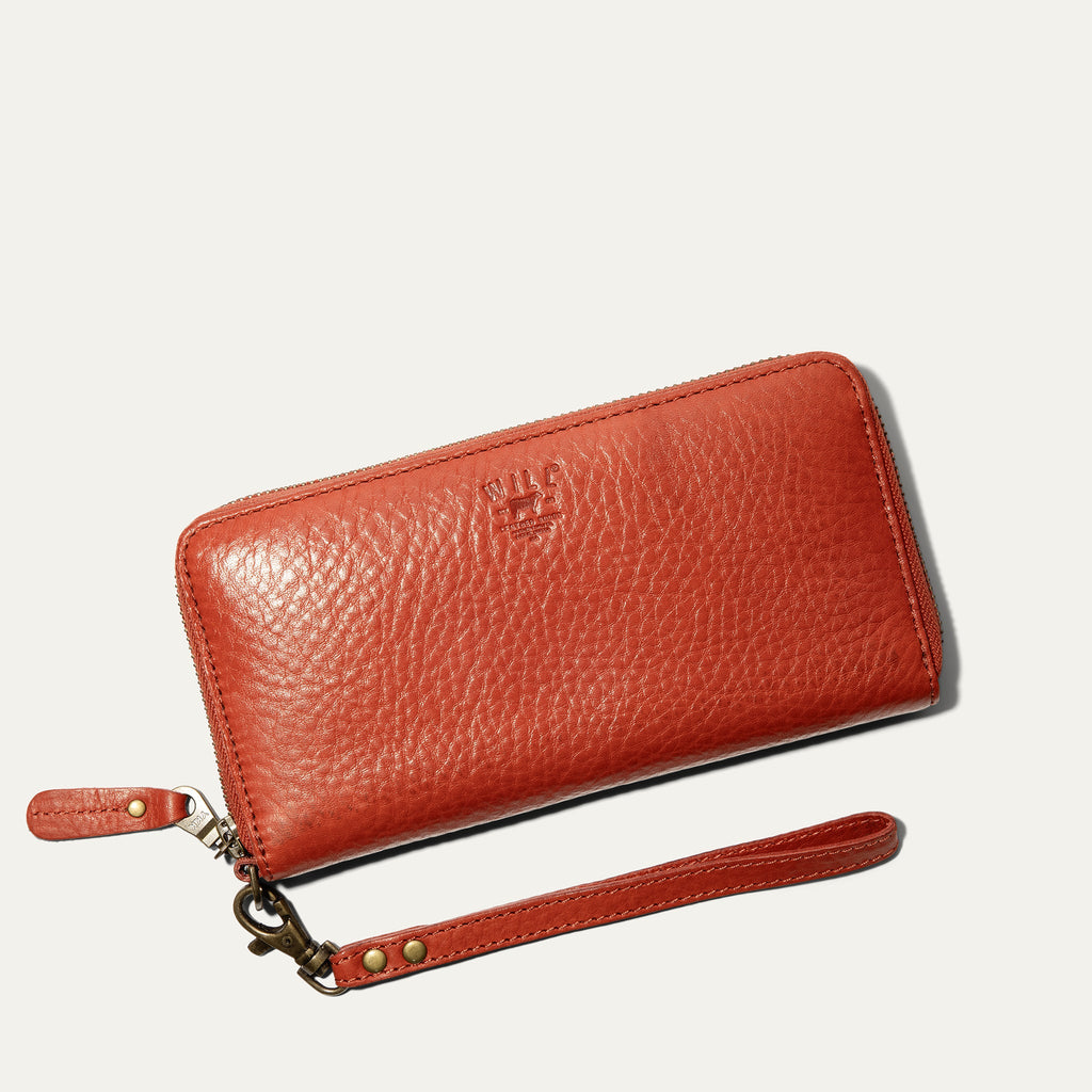 Zip Around Clutch