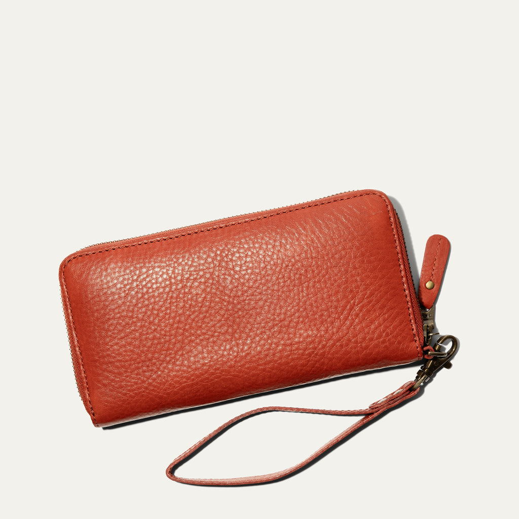 Zip Around Clutch