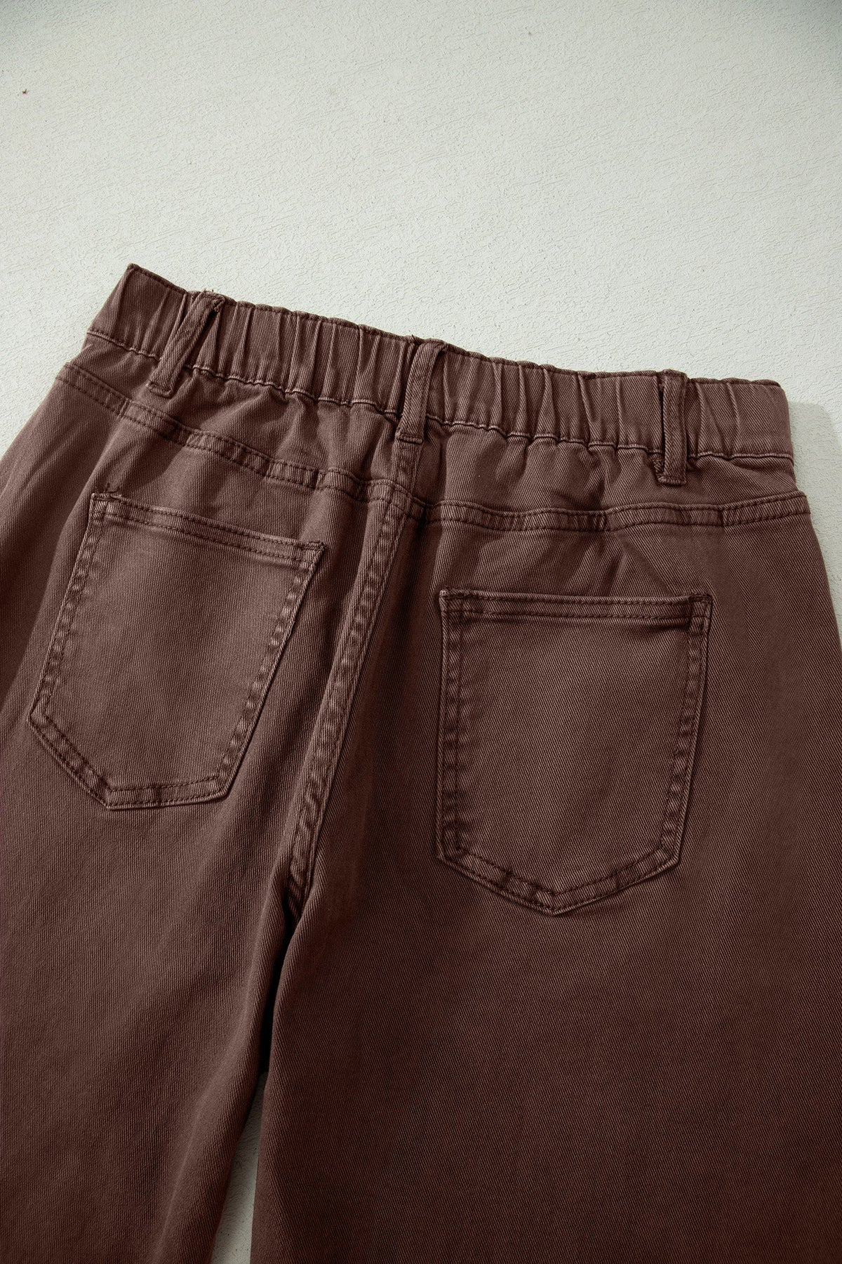 Briar Square Patch Pocket Ankle-length Barrel Jeans