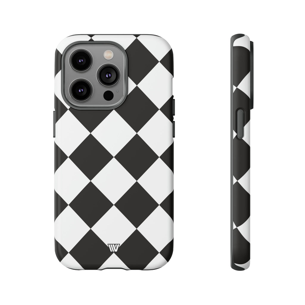 BLACK & WHITE DIAMOND | Tough Phone Case