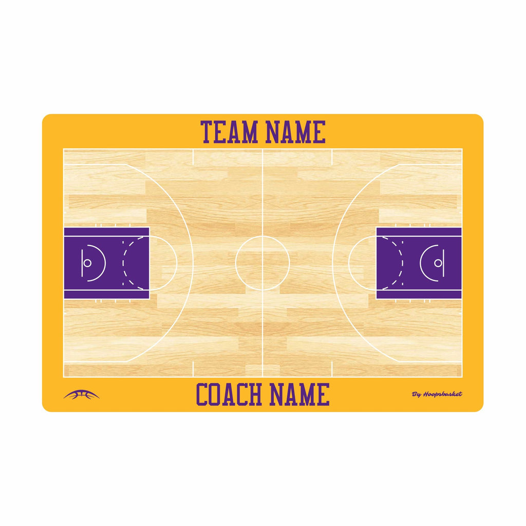 Custom NBA Basketball Coaching Board 15.7 x 10.6 in (Classic)