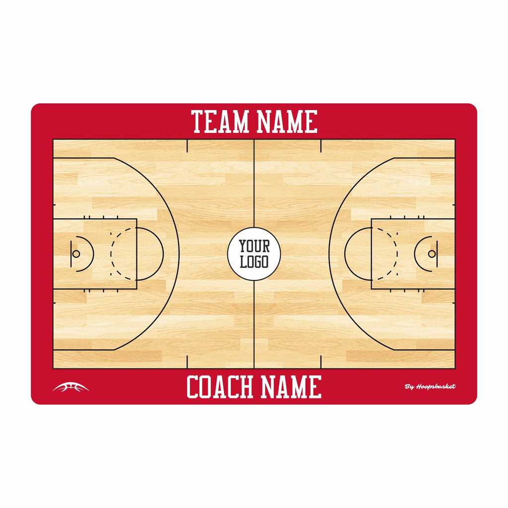 Custom WNBA Basketball Coaching Board 15.7 x 10.6 in (Classic)