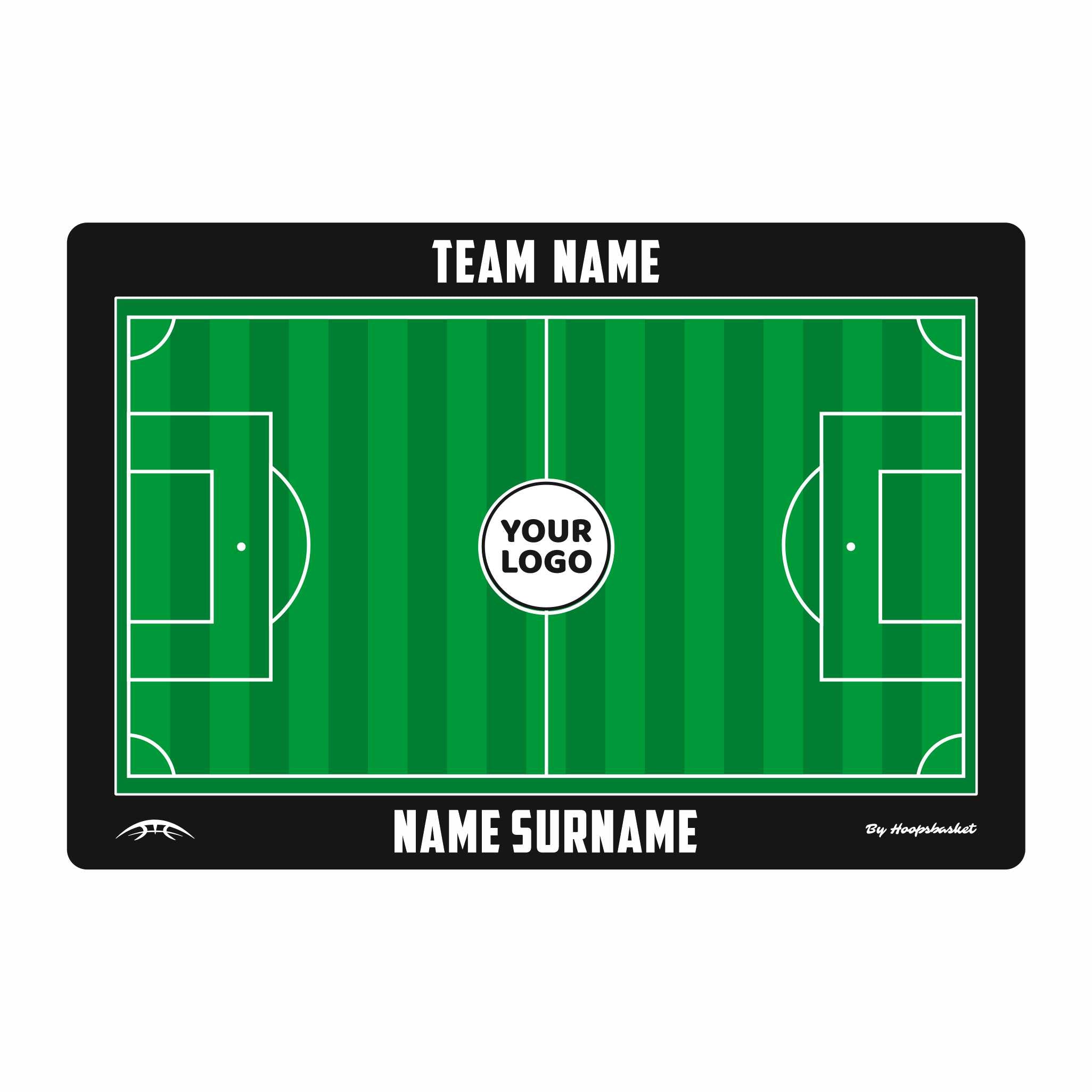 Custom Soccer / Football Magnetic Coaching Board 15.7'' x 10.6'' / 40 x 27 cm