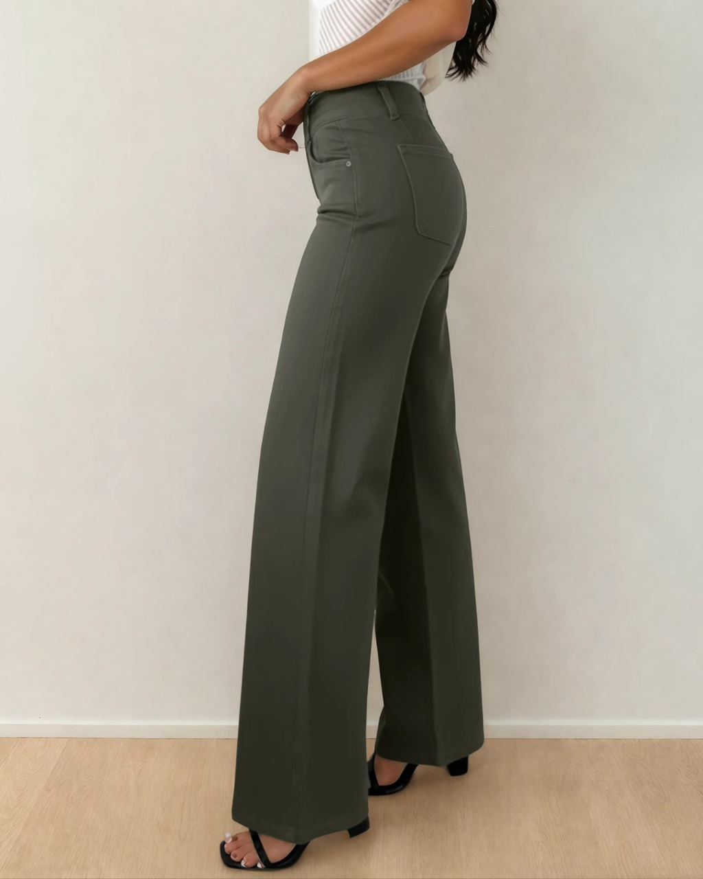 Brooke High Waist Wide Leg Jeans
