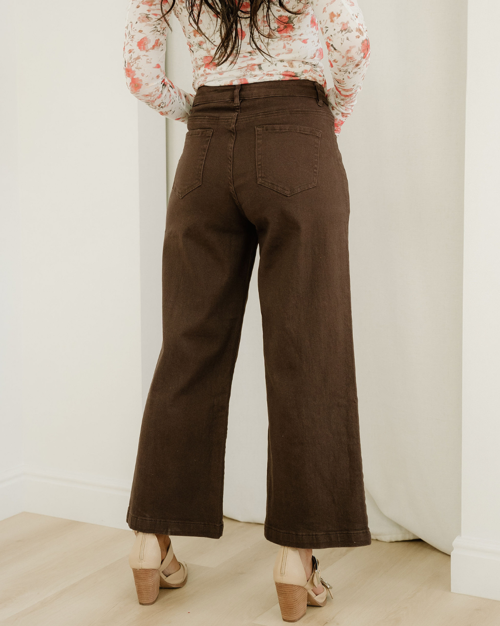 Elsie Center Seam Cropped Jeans