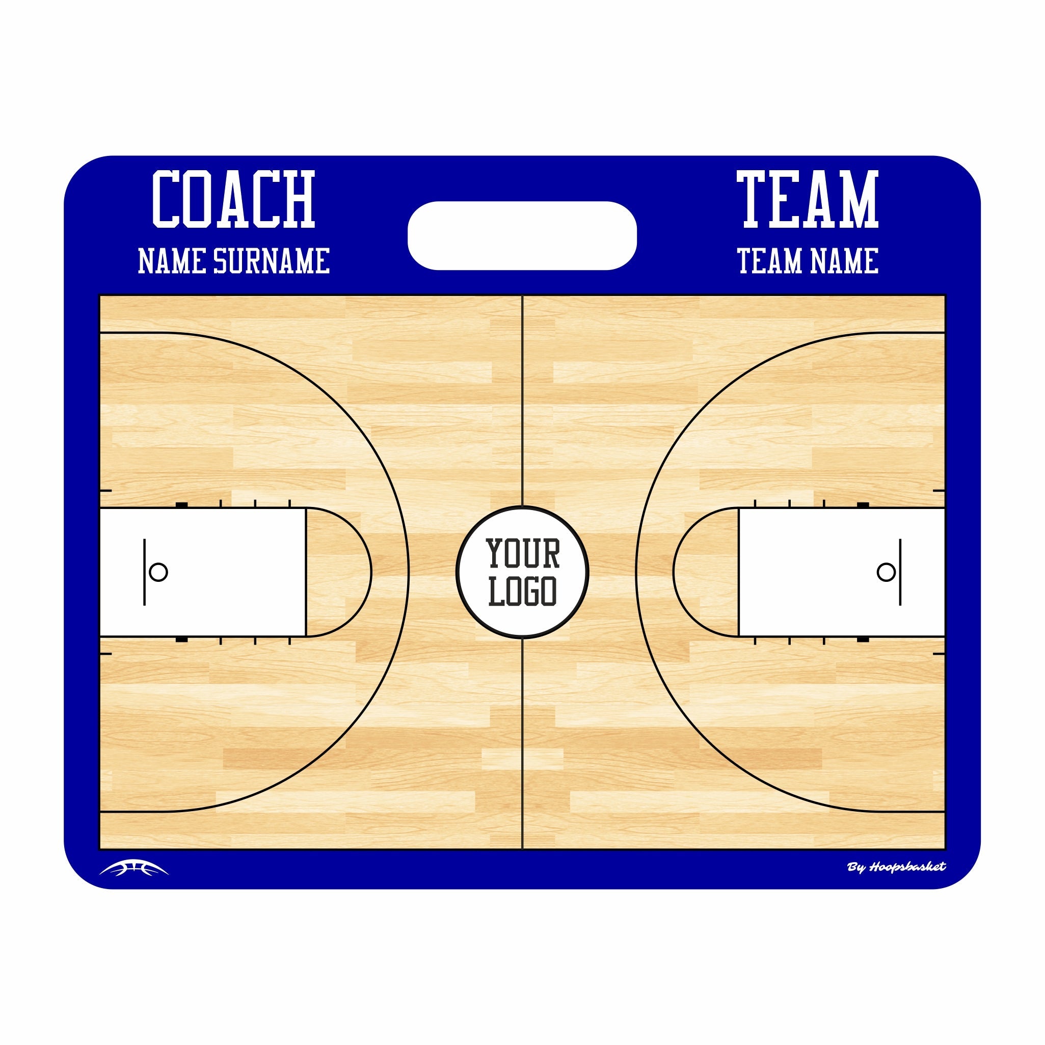 Custom Men's NCAA Basketball Coaching Board 15.7 x 12.6 in (Magnetic)