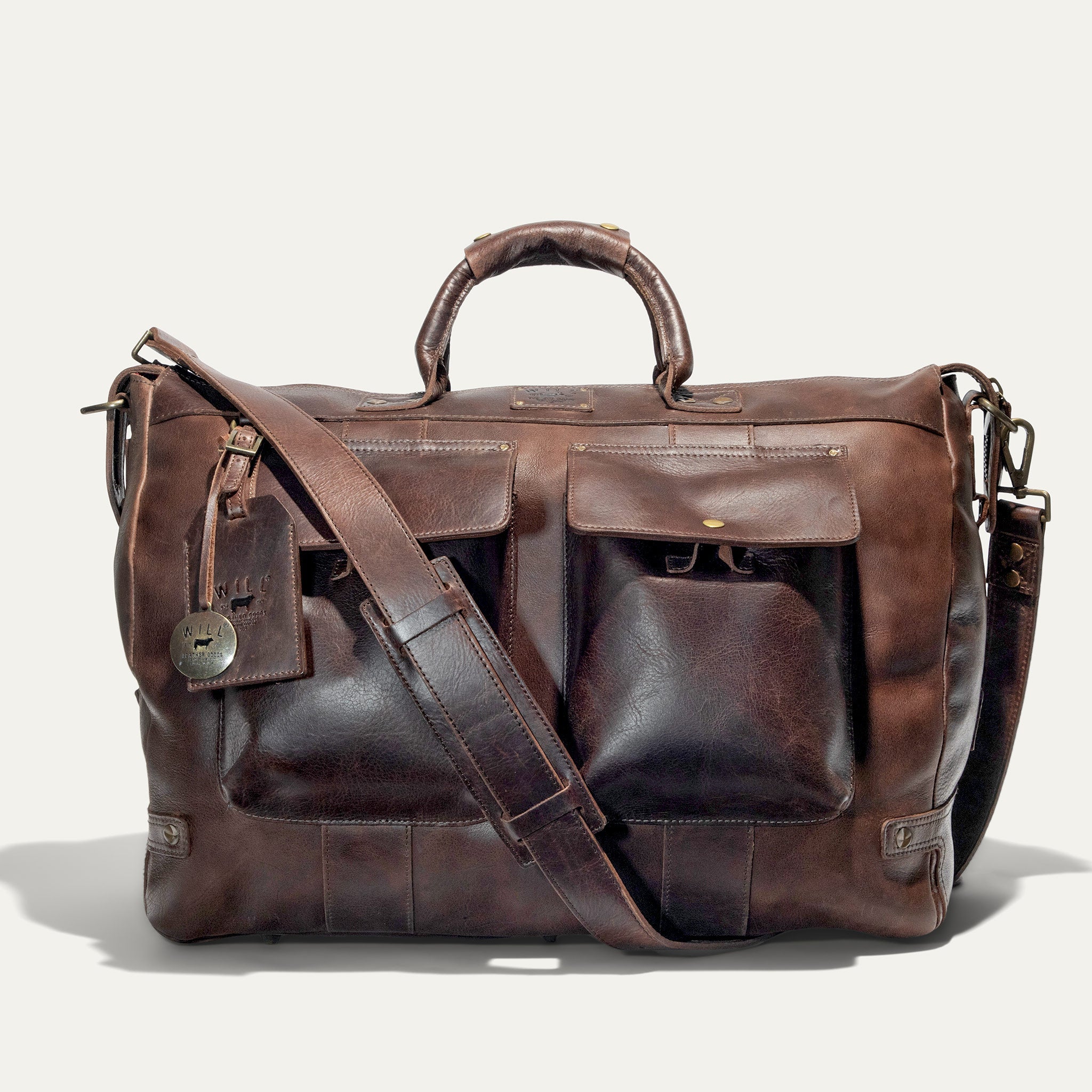 Leather Travel Duffle