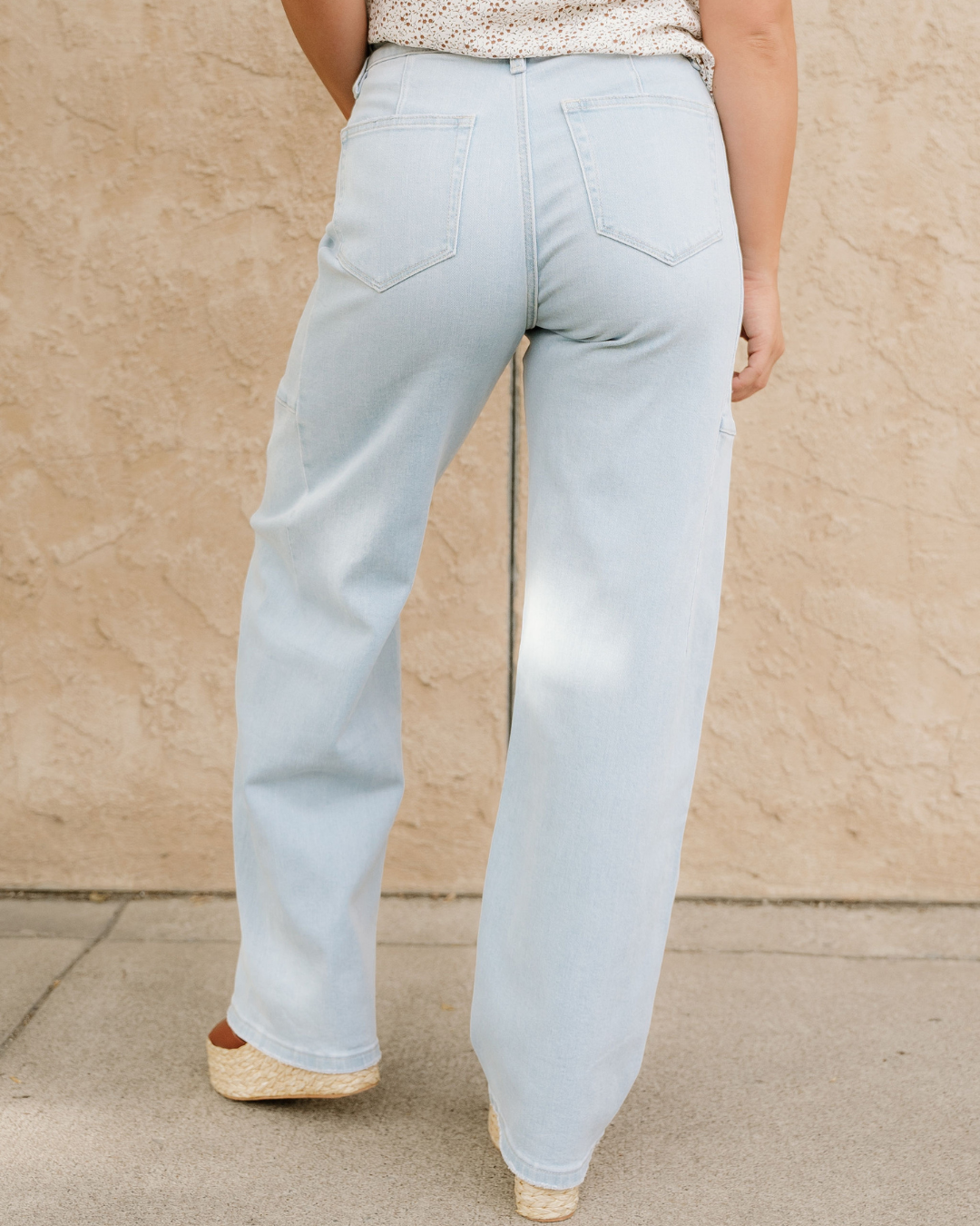Rowen Wide Leg Jeans - Flying Monkey