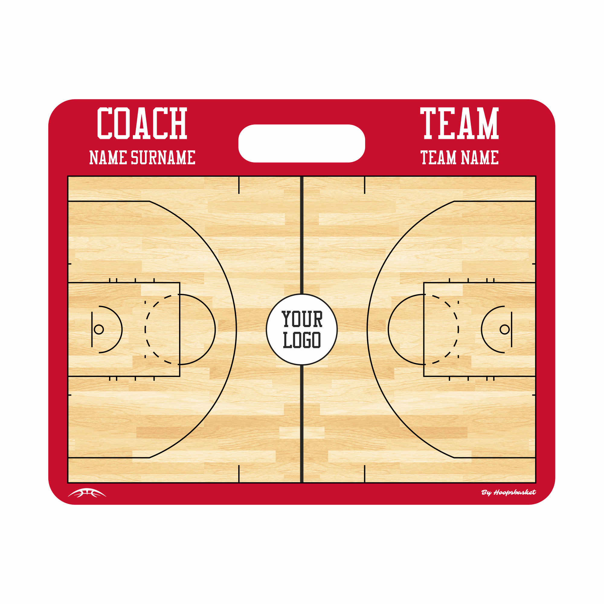 Custom WNBA Basketball Coaching Board 11.4 x 9.4 in (Magnetic)