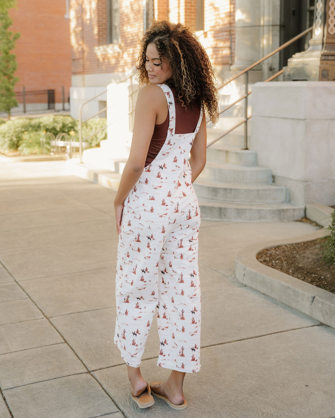 Ellison Adjustable Straps Loose Jumpsuit Dungarees