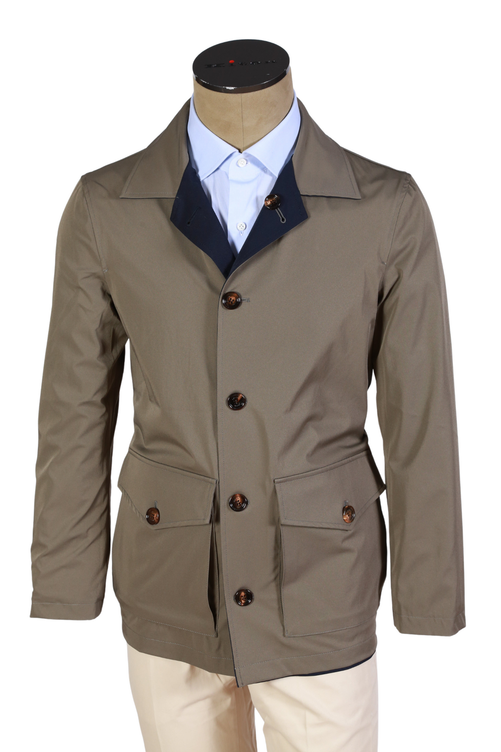 Kired by Kiton Nylon Reversible Jacket