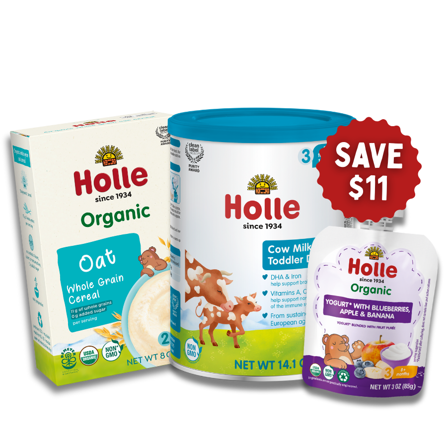 Holle Classic Cow Breakfast Bundle