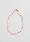Natural Rose Quartz + 14k Gold Filled Toggle || Gemstone Necklace