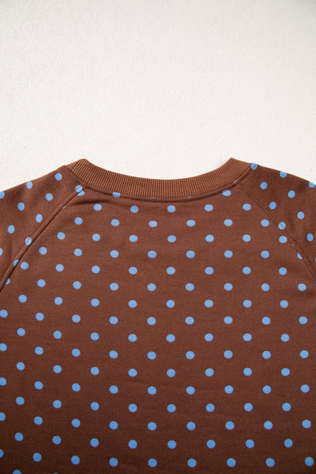 Jane Polka Dot Drawstring Wide Leg Long Sleeve Top Pant Set